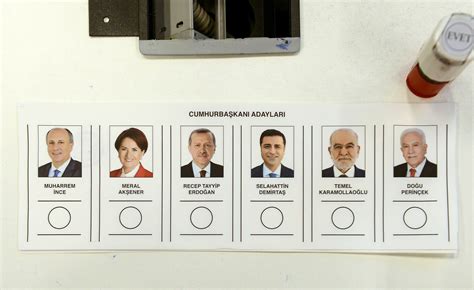 24 haziran seçimleri oy pusulası